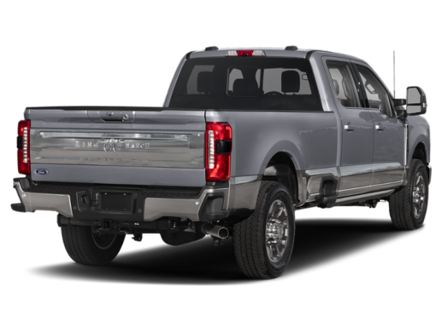 New 2026 Star White Metallic Tri-Coat/Marsh Gray Ford King Ranch image 2