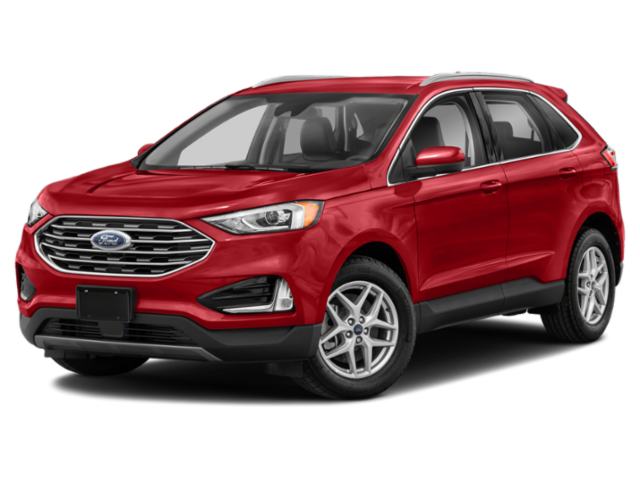 Certified Used 2022 Rapid Red Metallic Tinted Clearcoat Ford SEL image 1
