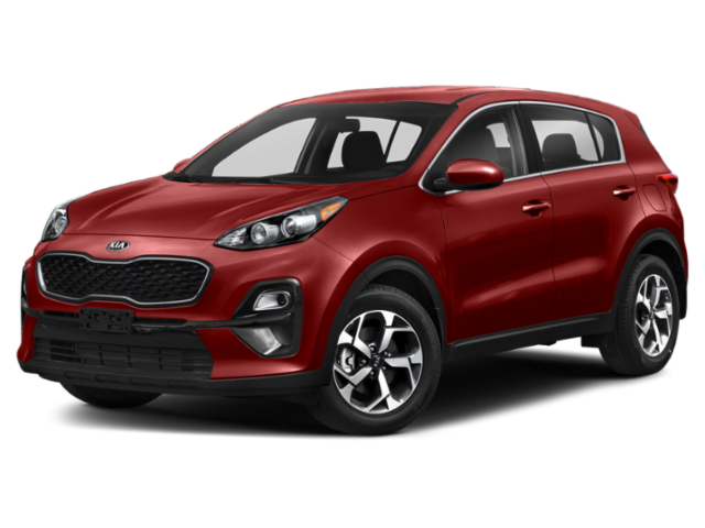 Used 2021 Red Kia LX image 1