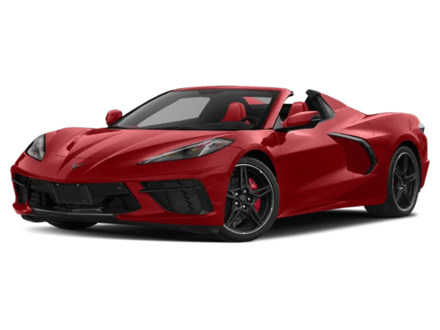 Used 2022 Red Mist Metallic Tintcoat Chevrolet Stingray Conv 3LT image 1