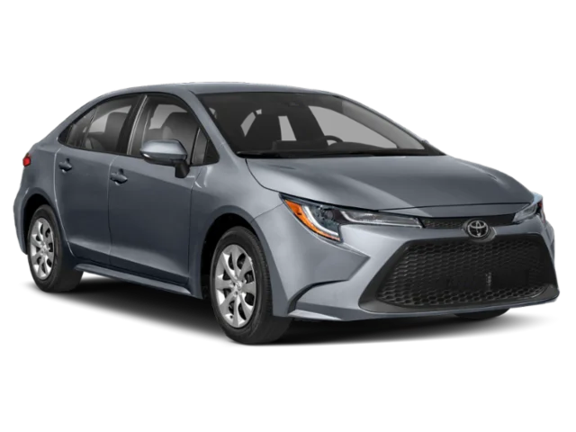Used 2021 Classic Silver Metallic Toyota LE image 6
