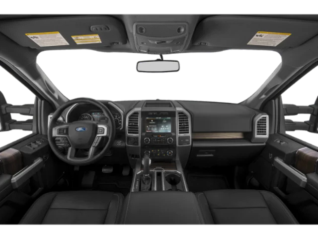 Used 2015 White Platinum Metallic Tri-Coat Ford Lariat image 5