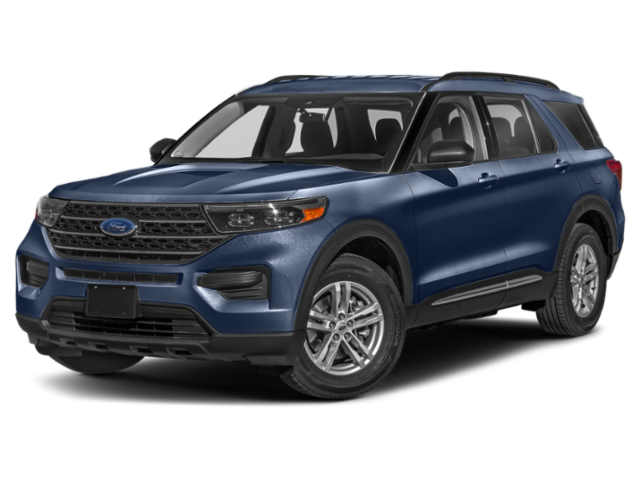 Used 2023 Stone Blue Metallic Ford XLT image 1