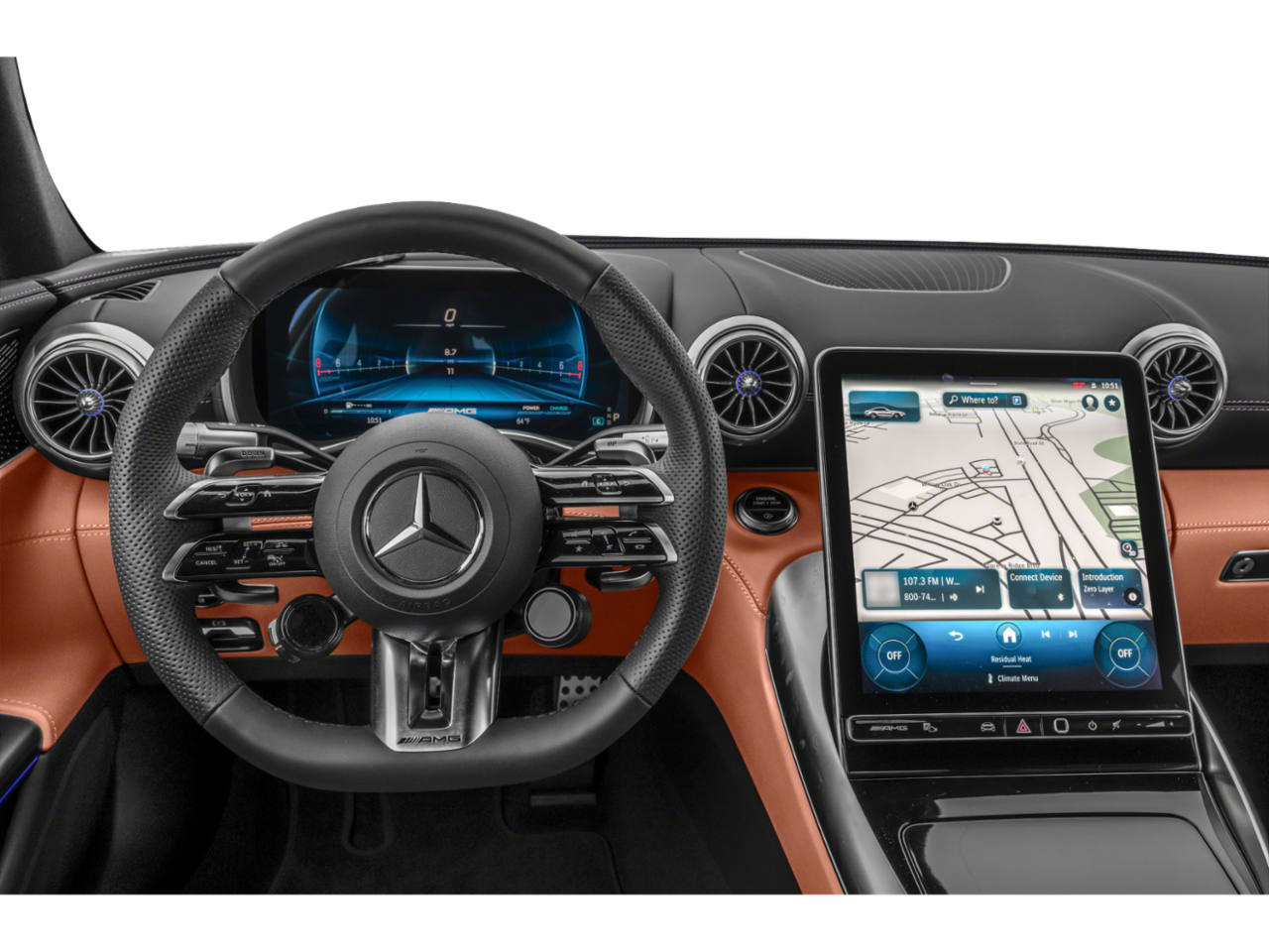 New 2027 MANUFAKTUR Moonlight White Magno Mercedes-Benz AMG® GT 43 Coupe image 4