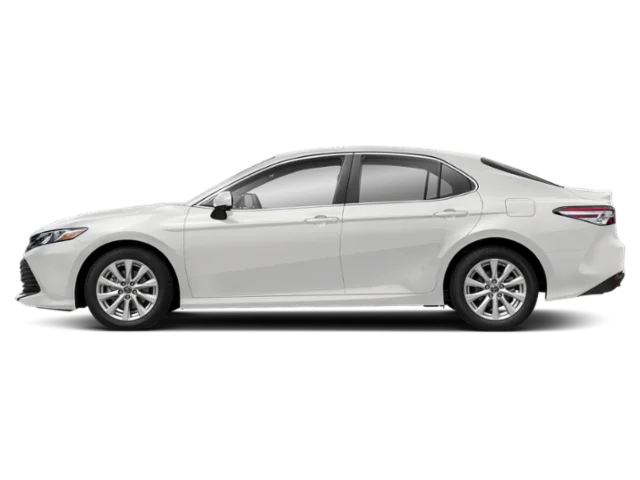 Used 2020 White Toyota LE image 3