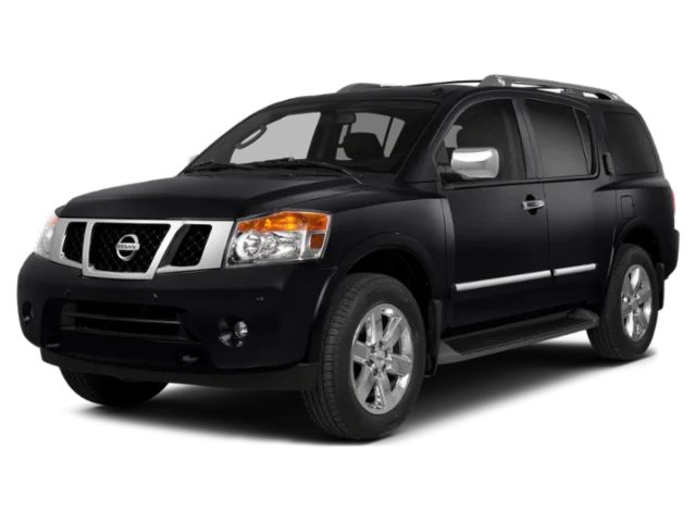Used 2015 Magnetic Black Nissan Platinum image 1
