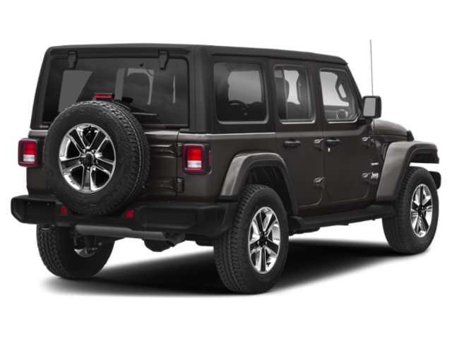 Used 2020 Granite Crystal Metallic Clearcoat Jeep Unlimited Sahara image 3