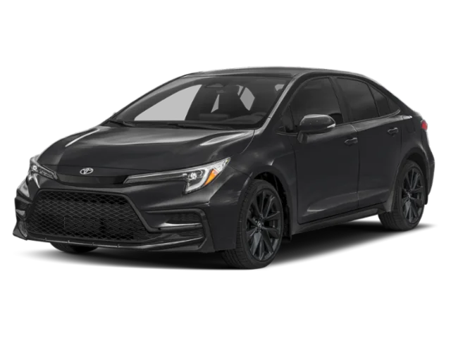 New 2026 Midnight Black Metallic Toyota SE image 1