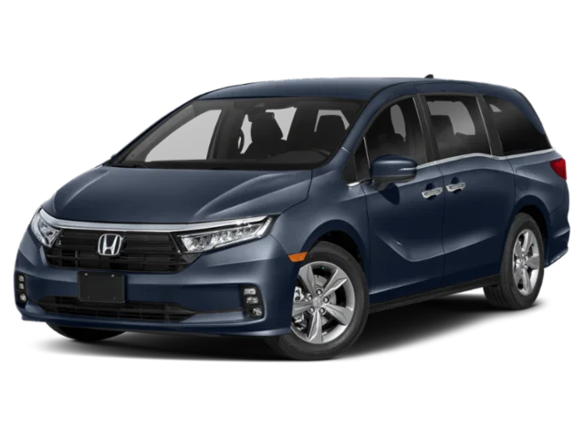 Used 2021 Blue Honda EX image 1