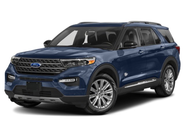 Used 2022 Blue Metallic Ford King Ranch image 2