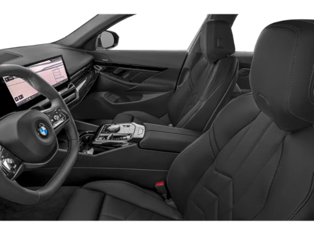 New 2025 Black BMW 530i xDrive image 6