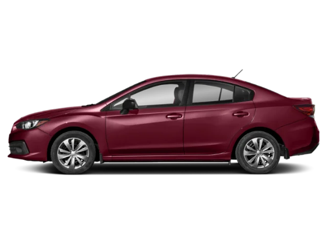 Used 2021 Crimson Red Pearl Subaru Base image 3