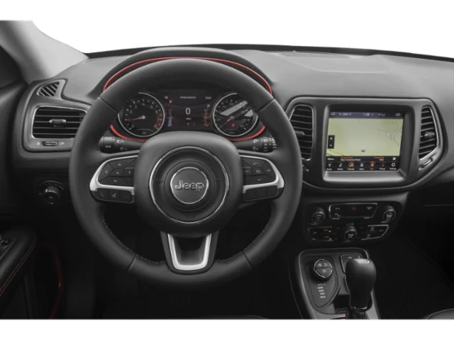 Used 2018 Laser Blue Pearl Coat Jeep Trailhawk image 9