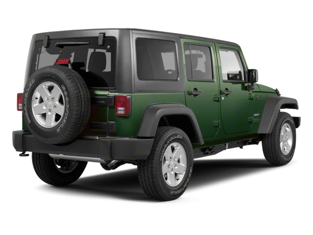 Used 2010 Natural Green Pearlcoat Jeep Unlimited Sport image 2