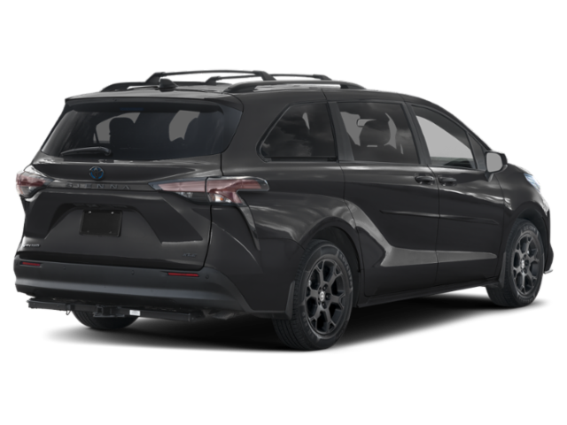 Used 2025 Midnight Black Metallic Toyota Woodland Edition image 2