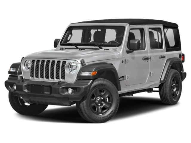 Used 2024 Silver Jeep Sahara image 1