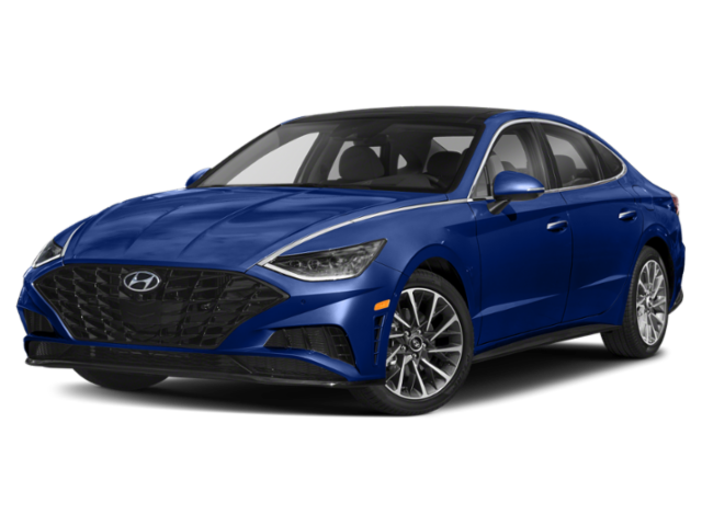 Used 2021 Blue Hyundai Limited image 1