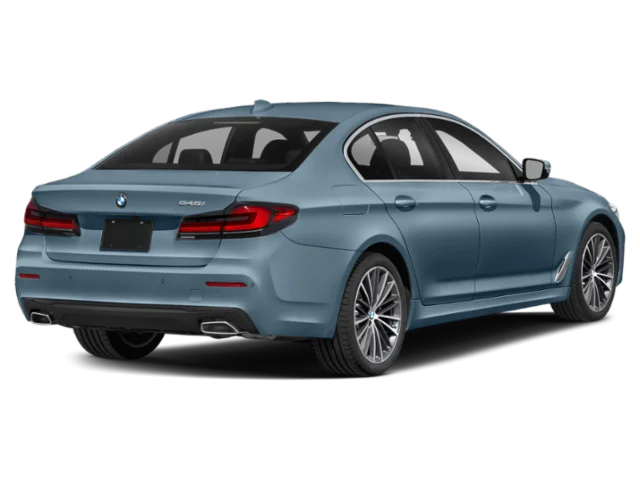 Used 2023 Blue BMW 540i image 3