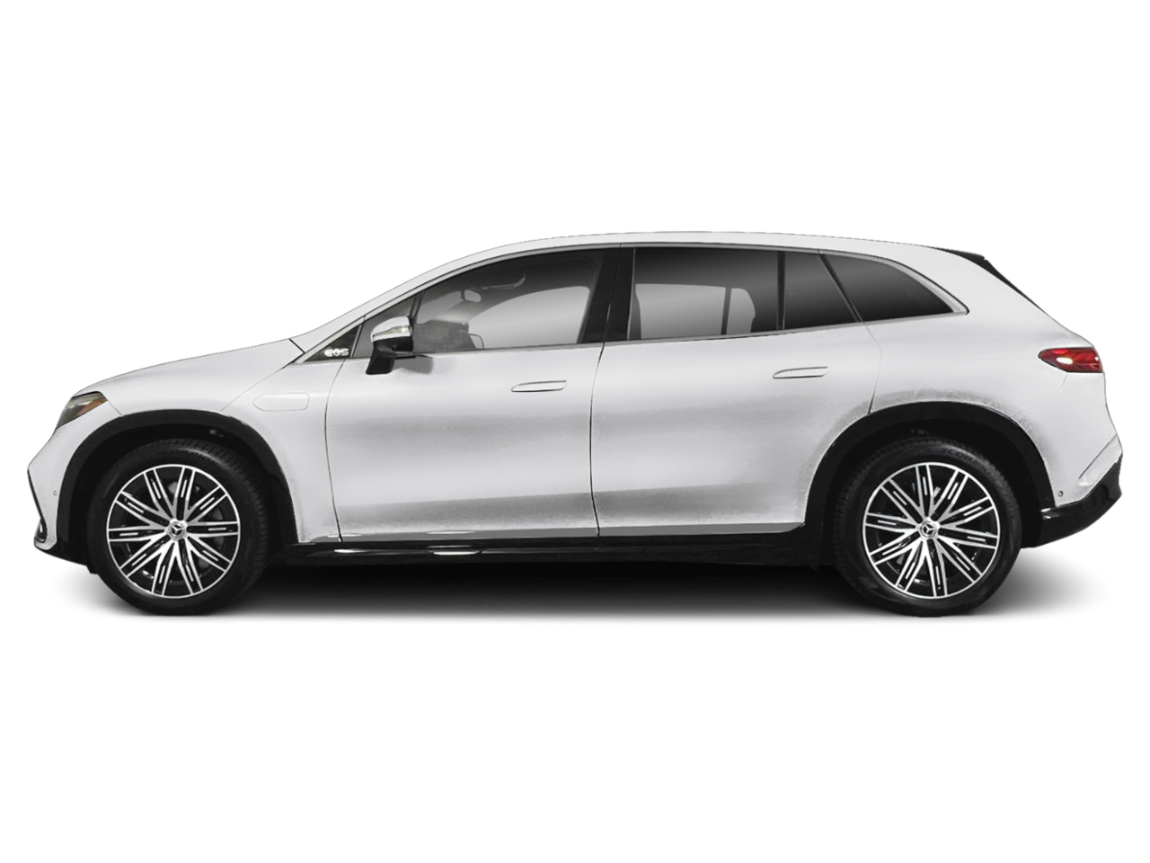 New 2026 MANUFAKTUR Moonlight White Metallic Mercedes-Benz EQS 550 4MATIC® SUV image 2