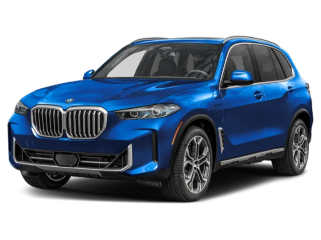 New 2026 Tanzanite Blue II Metallic BMW xDrive50e image 1