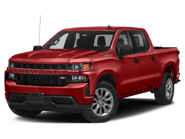 Used 2021 Cherry Red Chevrolet Custom image 1