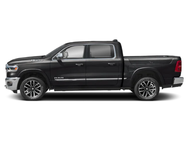 New 2027 Diamond Black Crystal Pearlcoat RAM Limited image 3