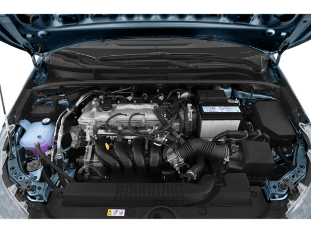 Used 2021 White Toyota LE image 9