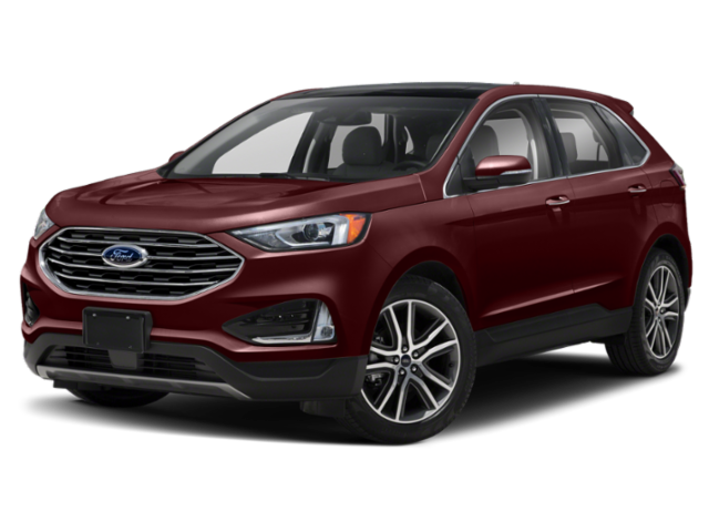 Used 2020 Burgundy Velvet Metallic Tinted Clearcoat Ford SEL image 1