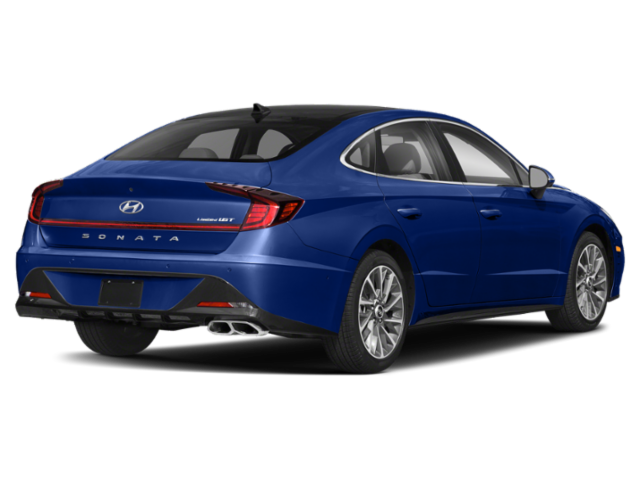 Used 2021 Blue Hyundai Limited image 2