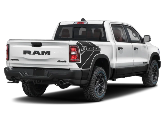 New 2027 Bright White Clearcoat RAM Rebel image 2