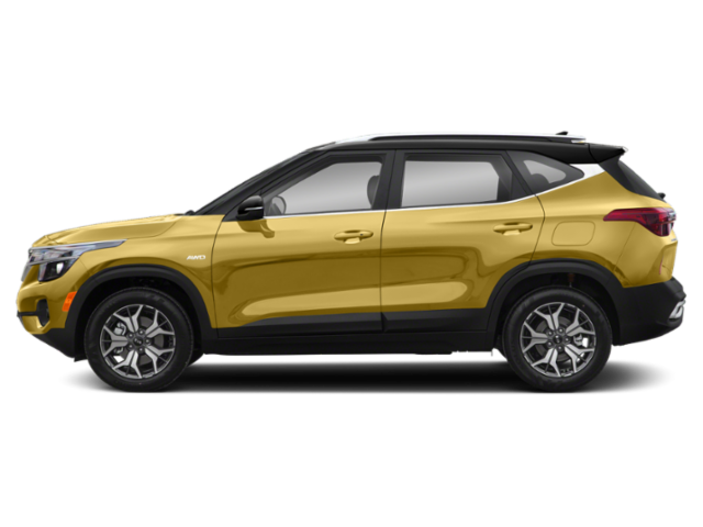 Used 2021 Starbright Yellow/Black Roof Kia S image 5