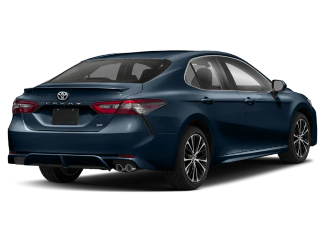 Used 2020 Galactic Aqua Mica Toyota SE image 2