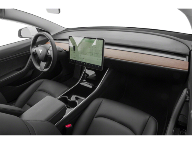 Used 2019 Pearl White Multi-Coat TESLA LONG RANGE AWD image 16