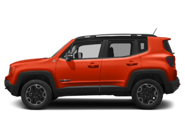 Used 2018 Orange Jeep Trailhawk image 3