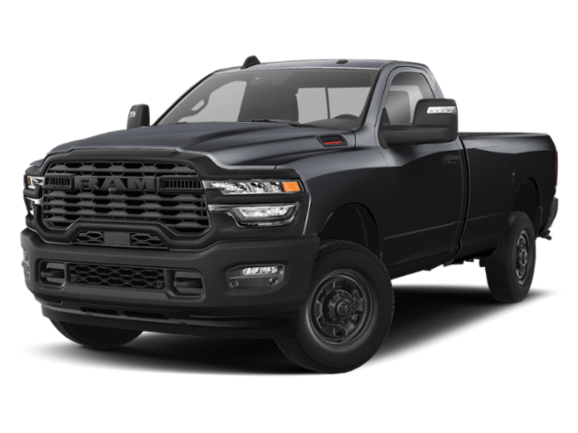 New 2026 Diamond Black Crystal Pearl-Coat Exterior Paint RAM Tradesman image 3