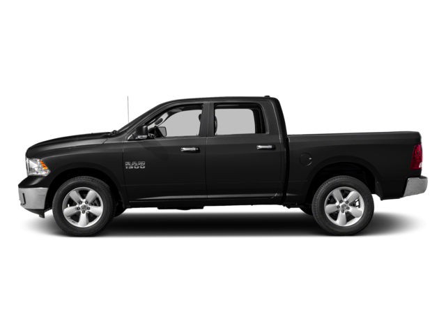 Used 2017 Brilliant Black Crystal Pearlcoat Ram Big Horn image 3