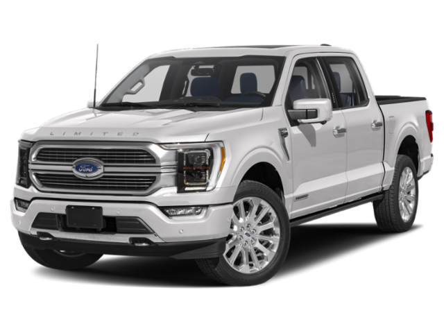 Used 2021 White Metallic Ford Limited image 1