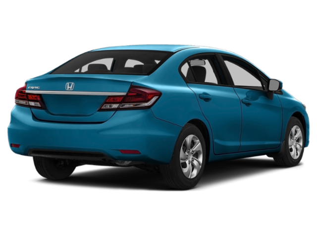 Used 2014 Blue Honda EX image 2