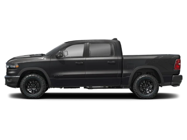 New 2026 Diamond Black Crystal Pearl-Coat Exterior Paint RAM Rebel image 15