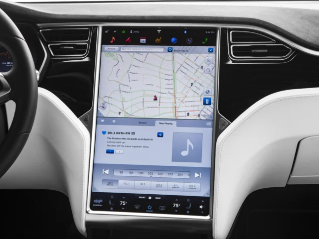 Used 2017 Solid Black Tesla 75D image 16