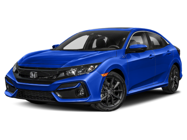 Used 2020 Blue Honda EX image 1