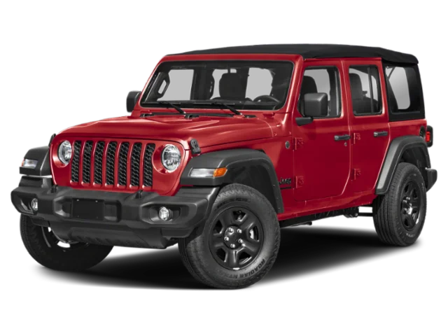 New 2026 Red Jeep Willys image 1