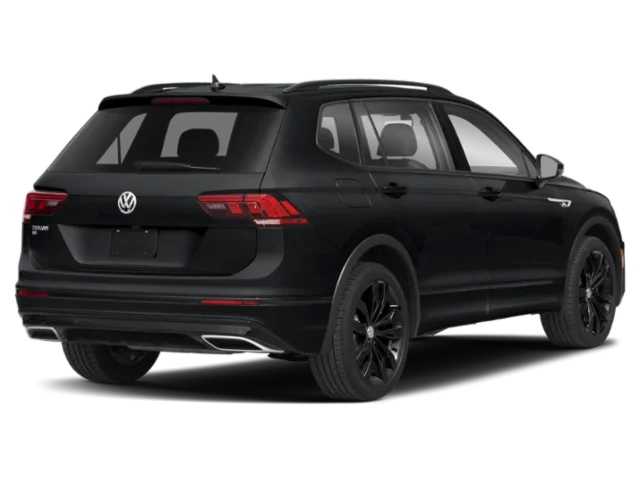 Used 2021 Black Volkswagen 2.0T SE R-Line Black image 2