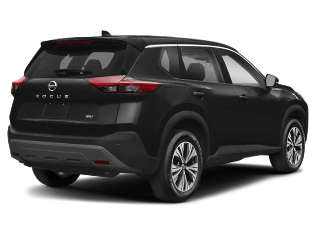 Used 2022 Super Black Nissan SV image 2
