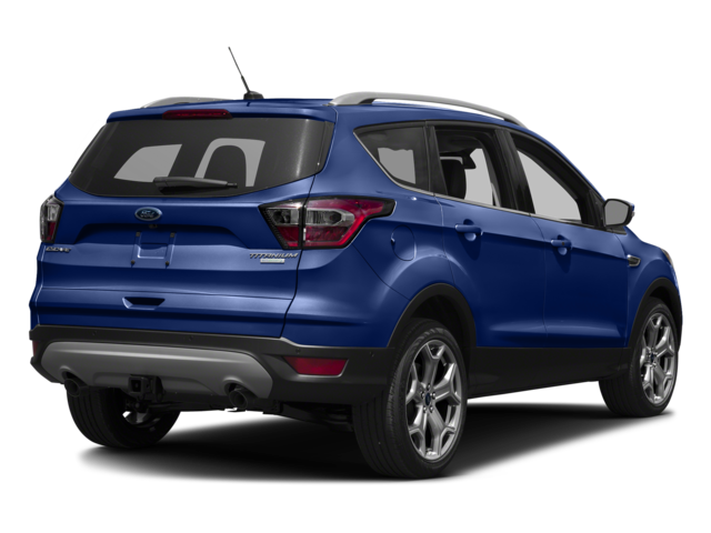 Used 2017 Blue Ford Titanium image 2