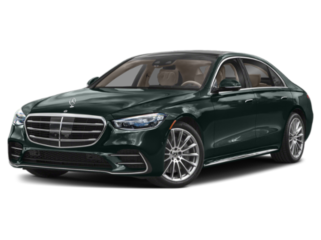 Certified Used 2022 Emerald Green Metallic Mercedes-Benz S 580 image 9