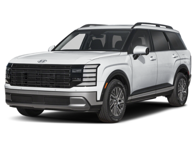 New 2026 Creamy White Pearl Hyundai Blue SEL Premium 7P image 1