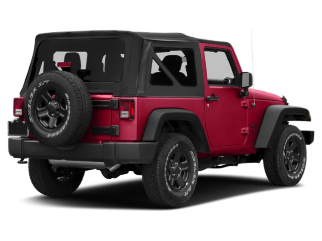 Used 2017 Firecracker Red Clear Coat Jeep Sport image 2