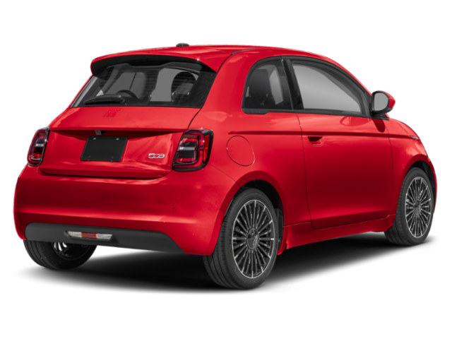 2024 Fiat 500e Red photo 2