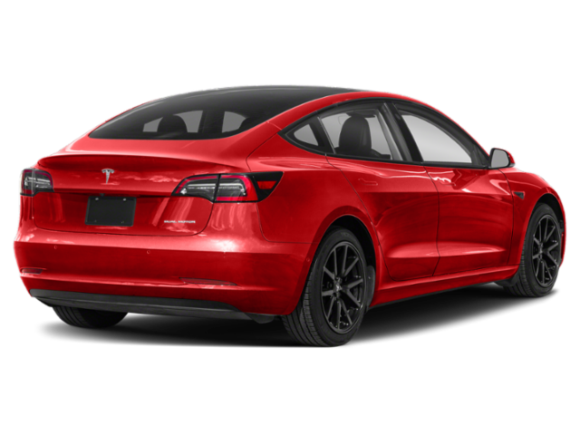 Used 2022 Red Multi-Coat Tesla Long Range image 3